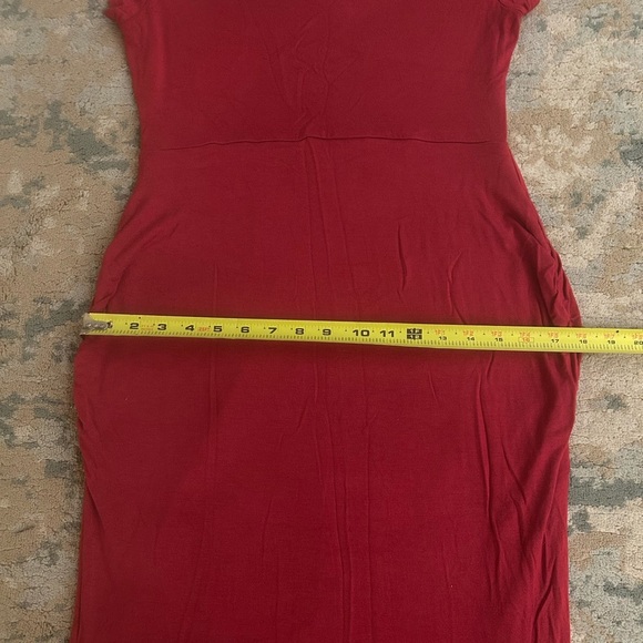 maternity dress red Size M - Picture 10 of 11